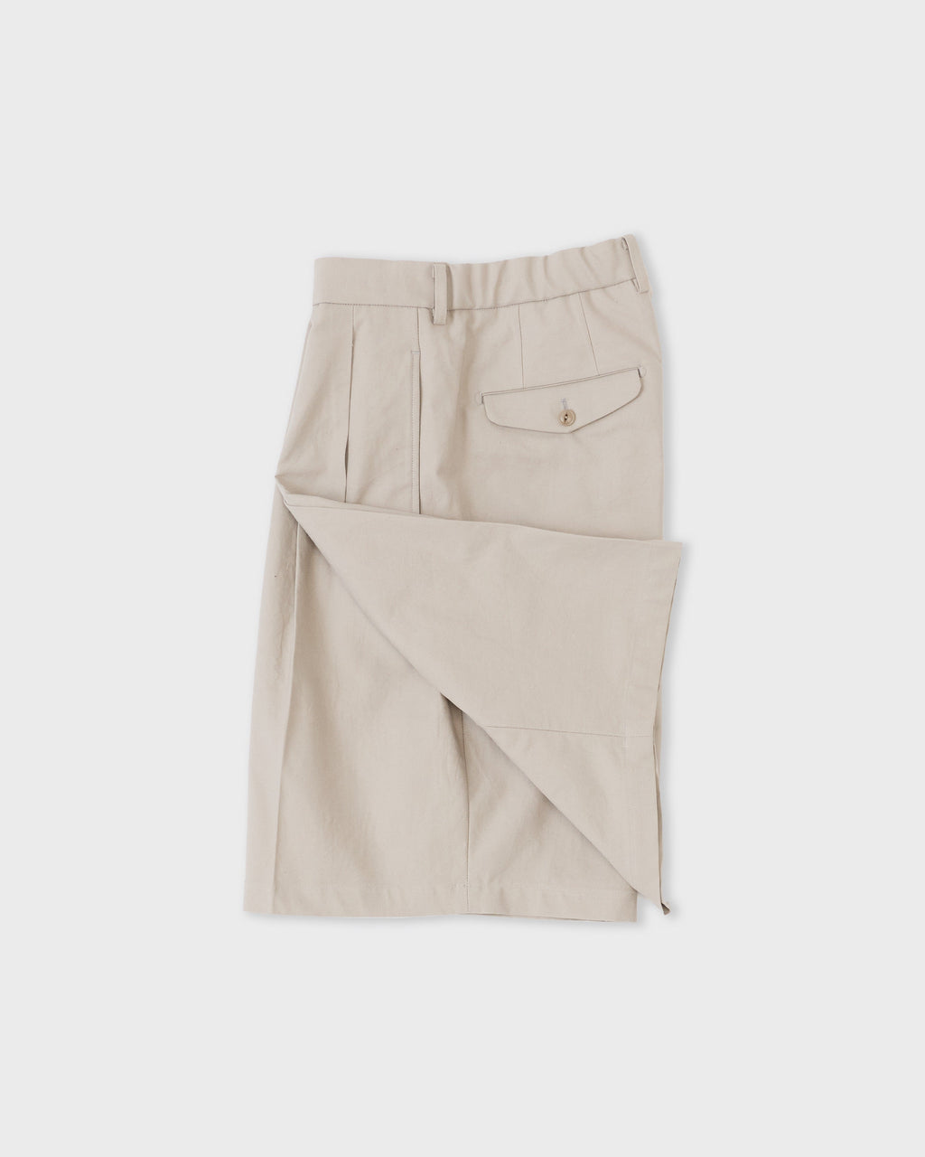 Yoko Sakamoto Double Pleated Shorts
