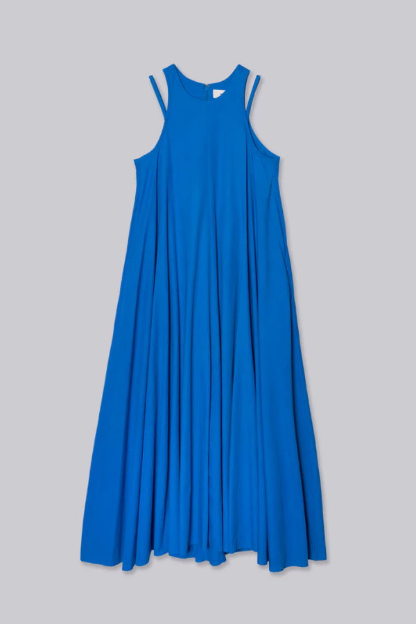 SAYAKA DAVIS NEW YORK Double Strap Dress - Cerulean