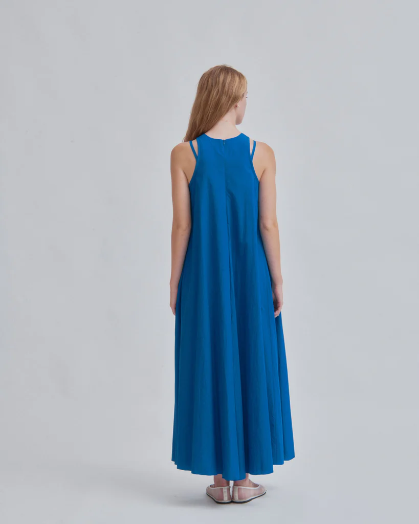 SAYAKA DAVIS NEW YORK Double Strap Dress - Cerulean
