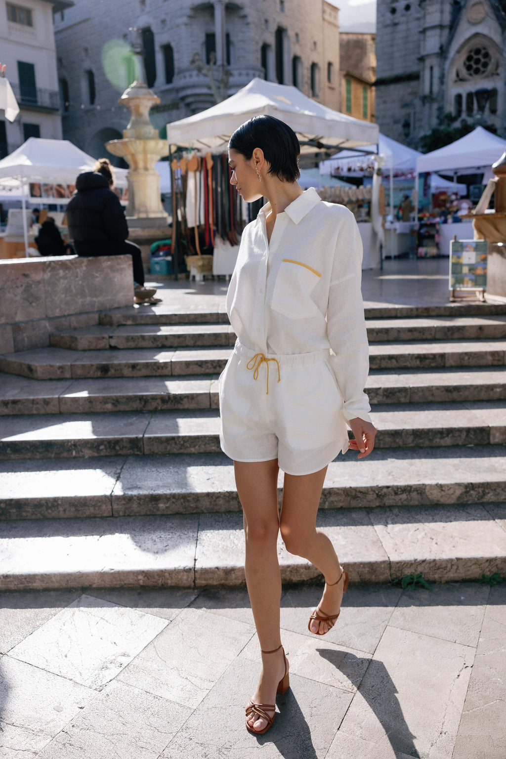 ESYA Dune Relaxed Button Down Shirt