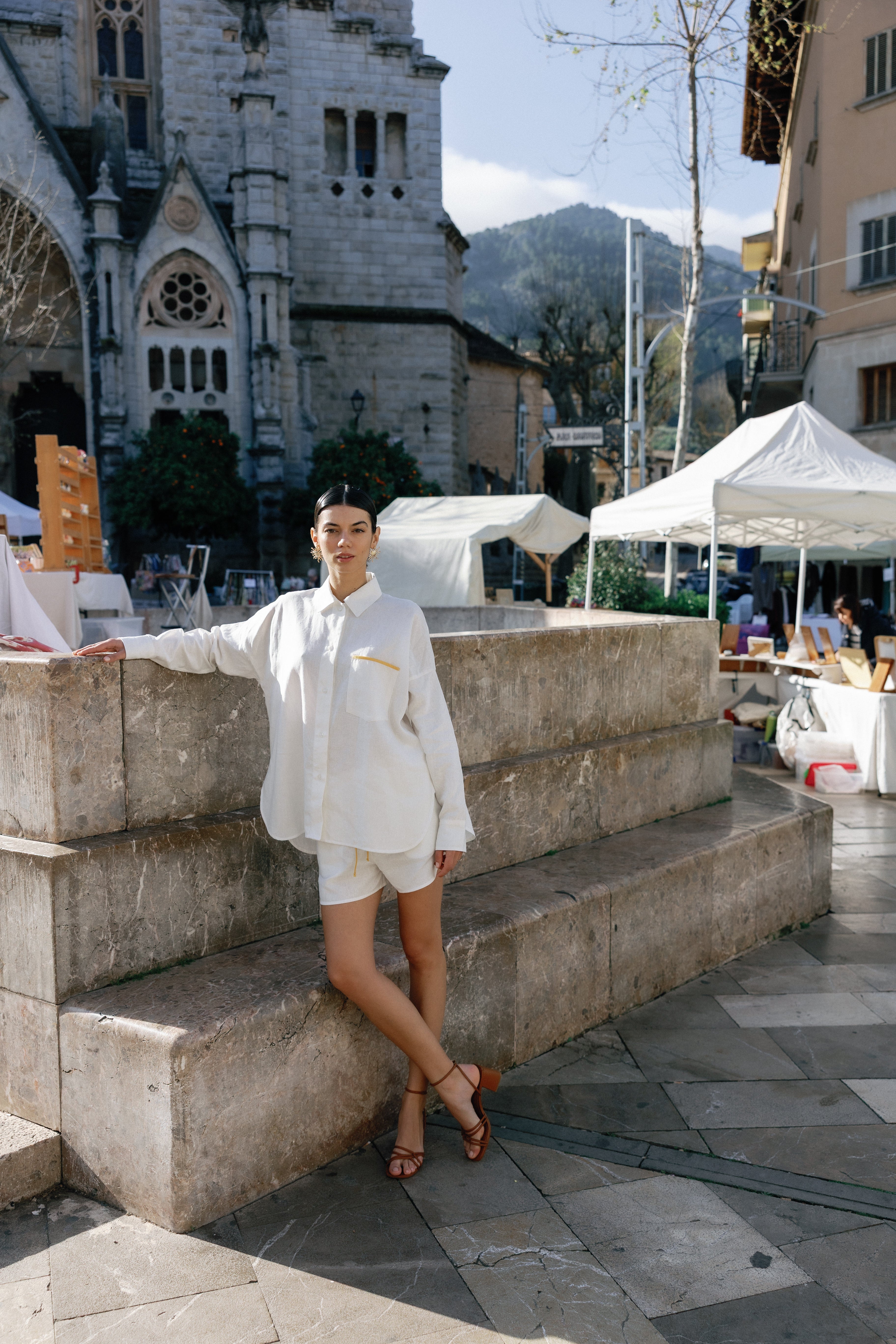 ESYA Dune Relaxed Button Down Shirt