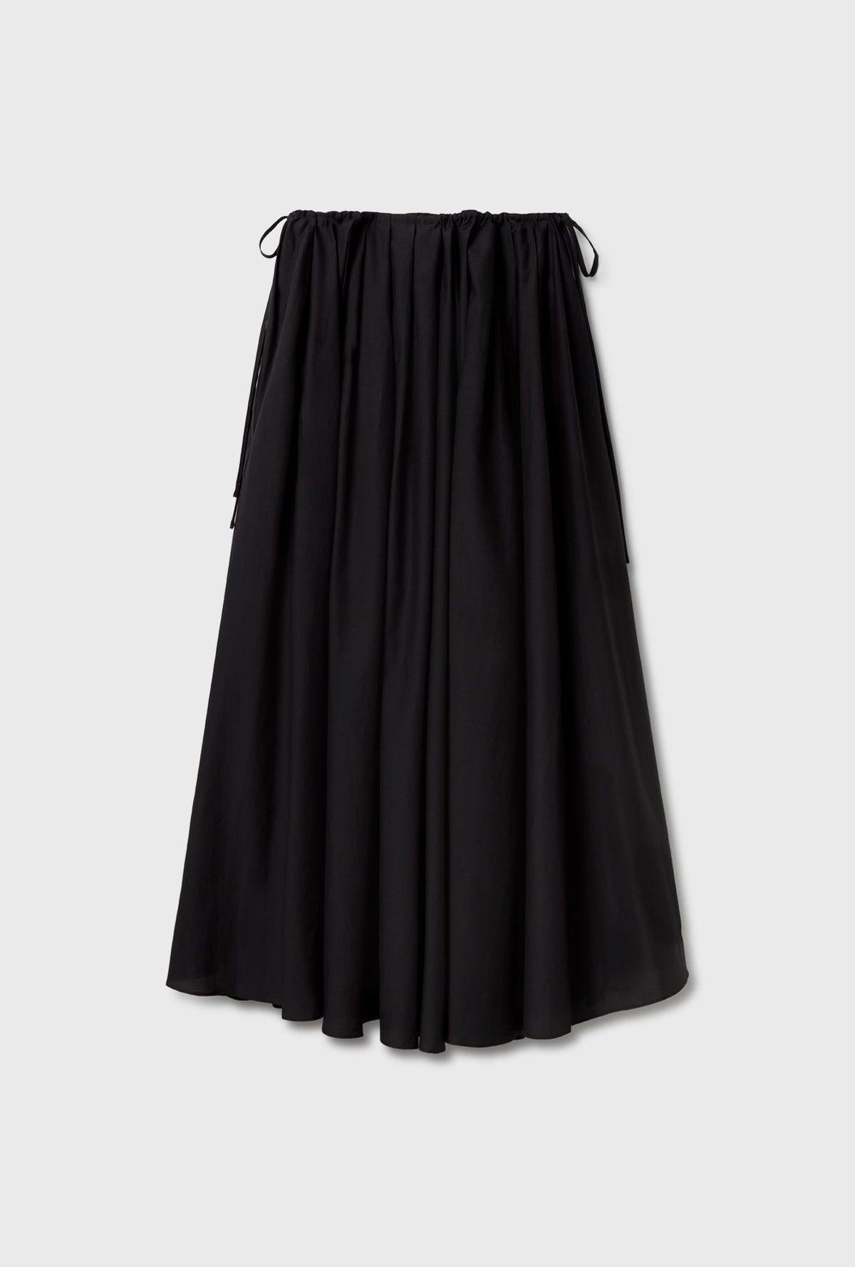Silk Laundry Daisy Skirt - Black
