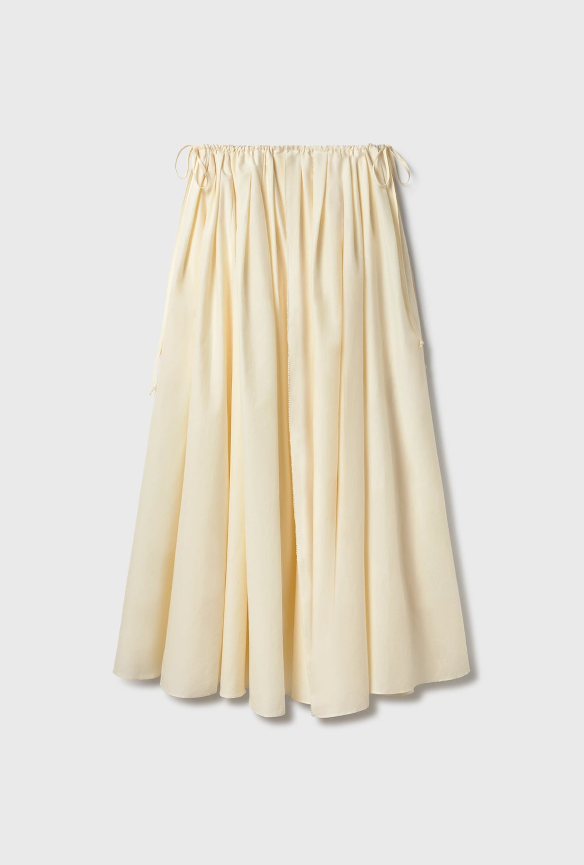 Silk Laundry Daisy Skirt - Off-White