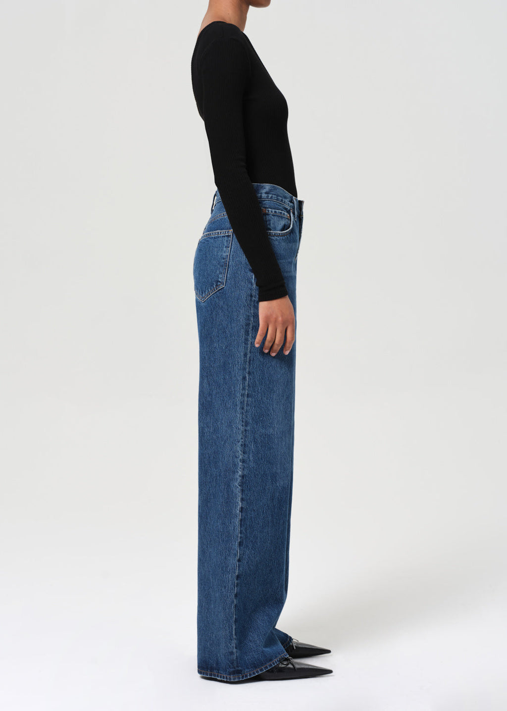 AGOLDE Dame Jean No Cuff
