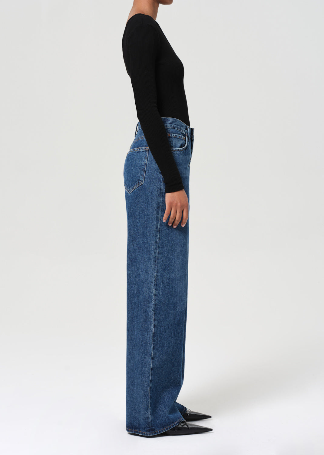 AGOLDE Dame Jean No Cuff