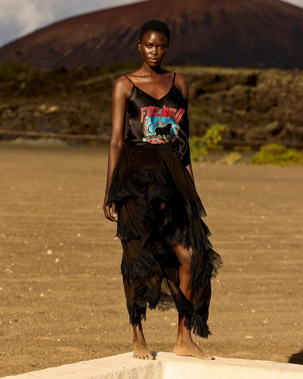 Mes Demoiselles Dana Skirt - Black