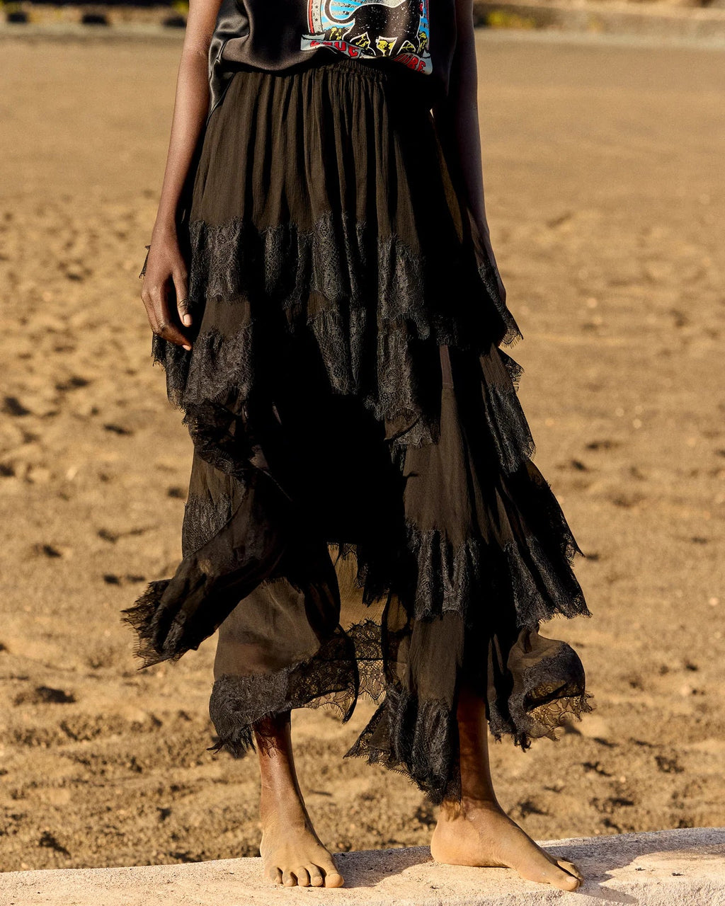 Mes Demoiselles Dana Skirt - Black
