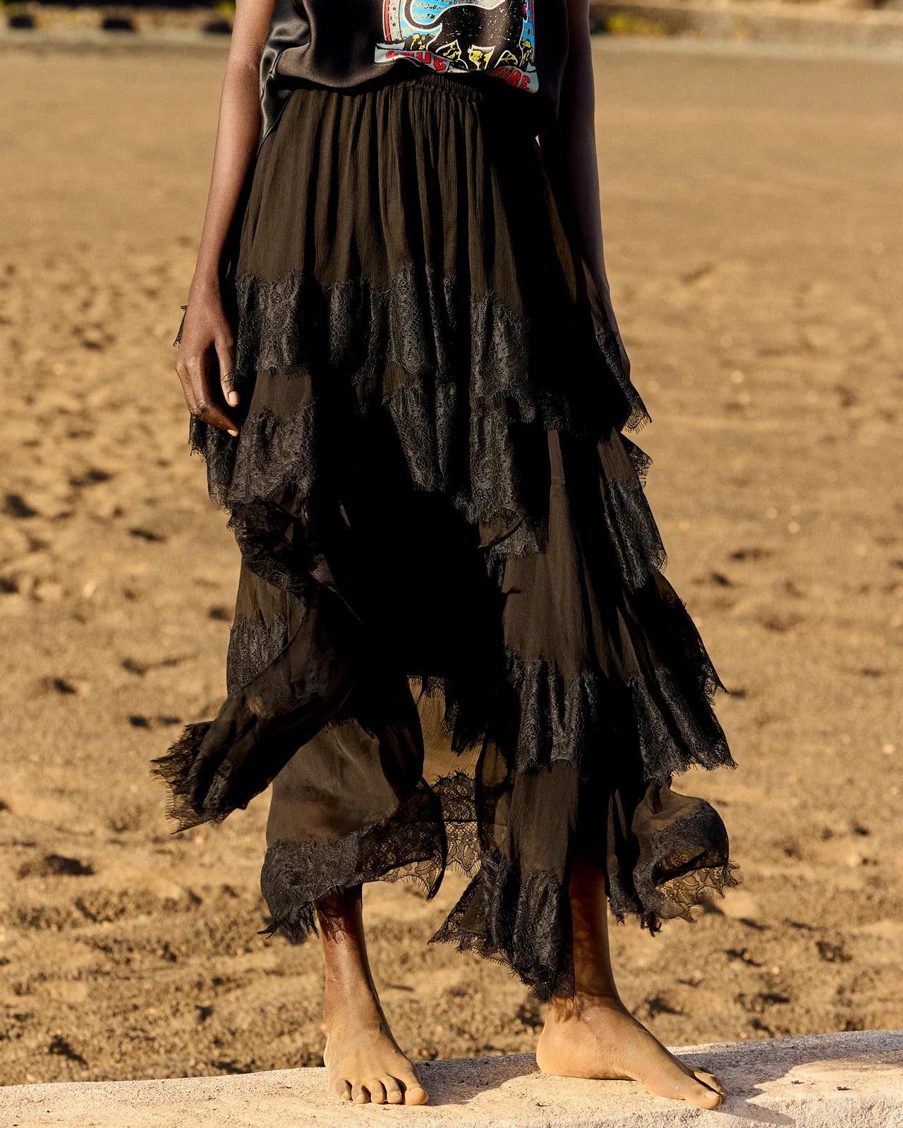 Mes Demoiselles Dana Skirt - Black