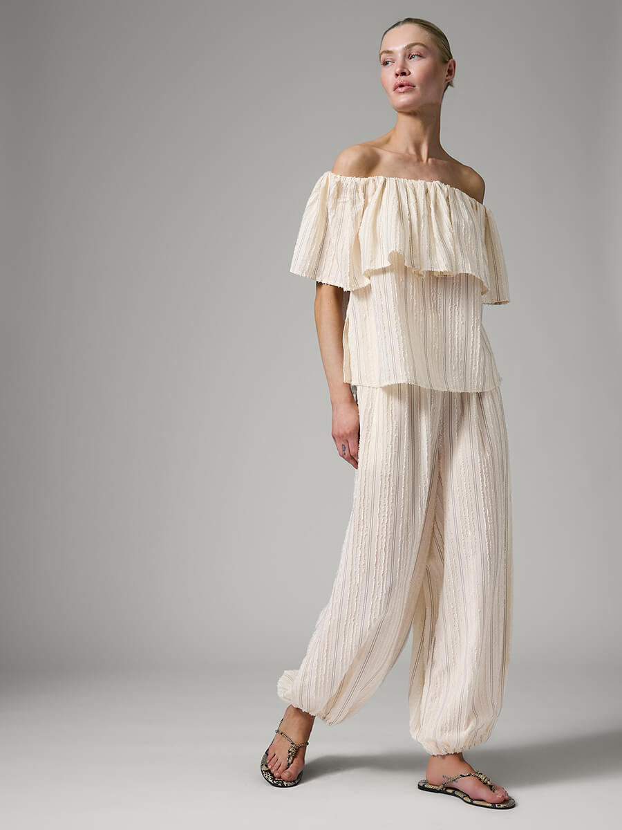 Day Birger et Mikkelsen Harsha Raw Stripes Trousers