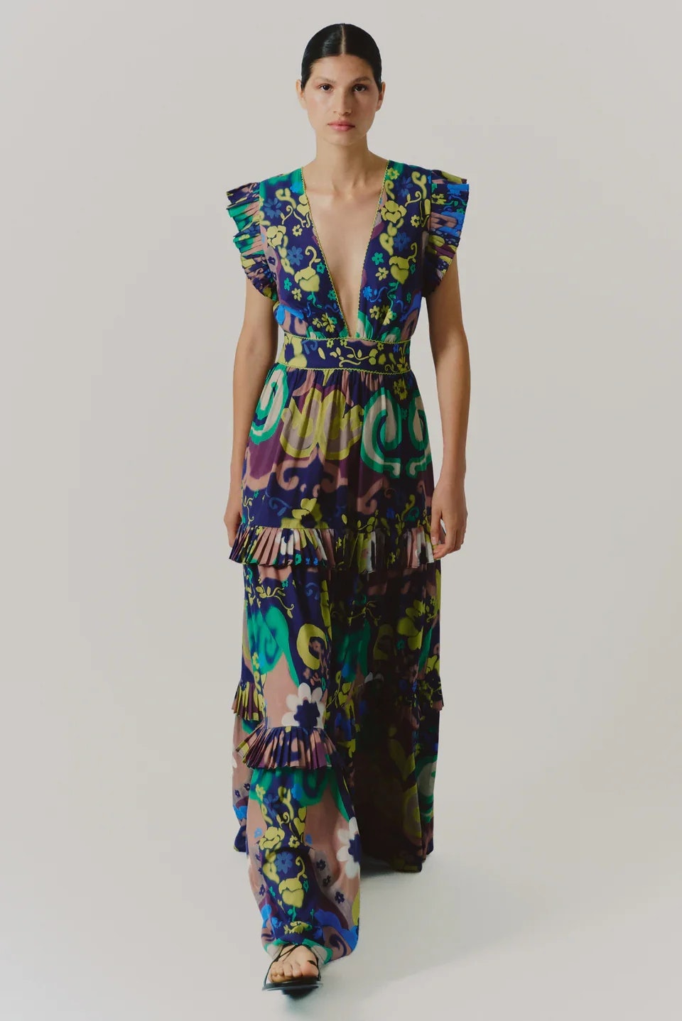 DeLoreta Cora Dress - Papalote Print