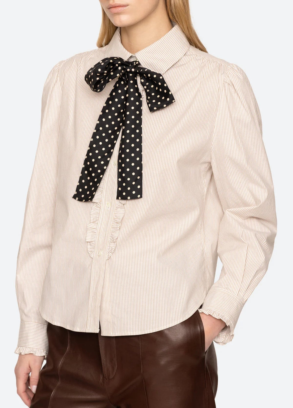 Sea NY Declan Button Down Top