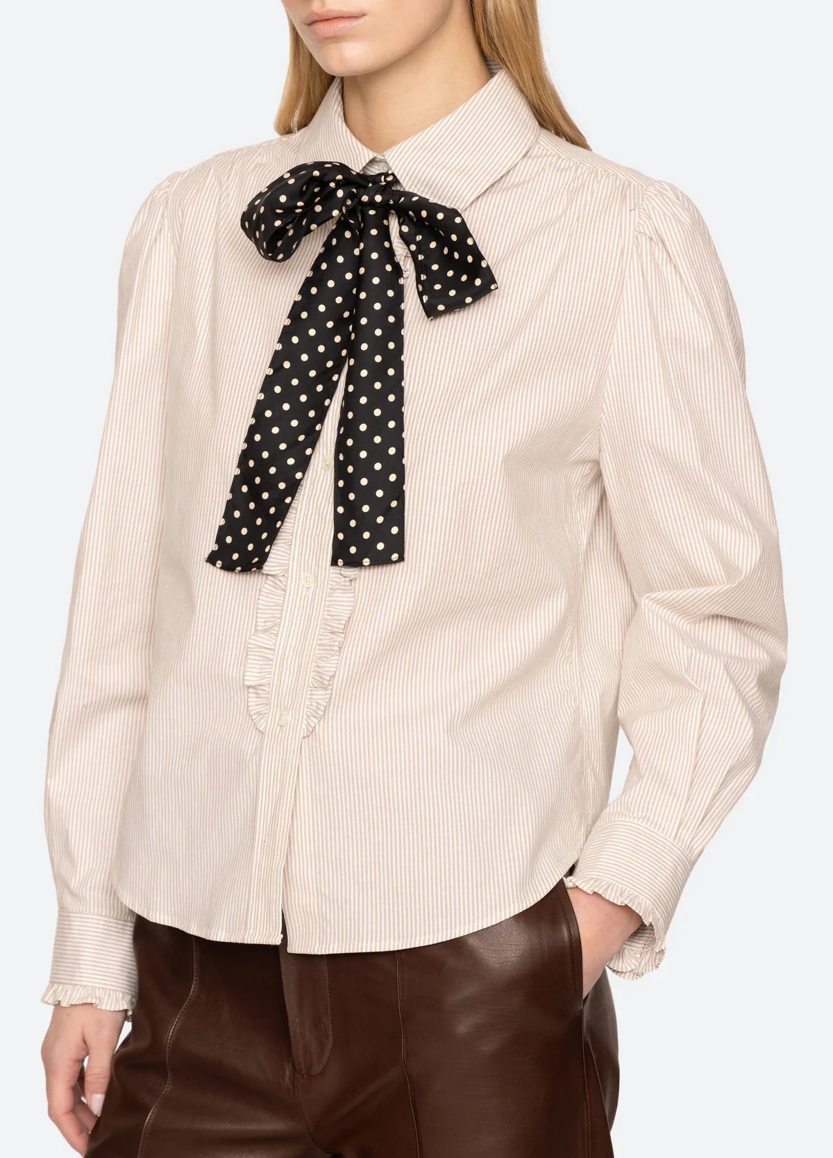 Sea NY Declan Button Down Top