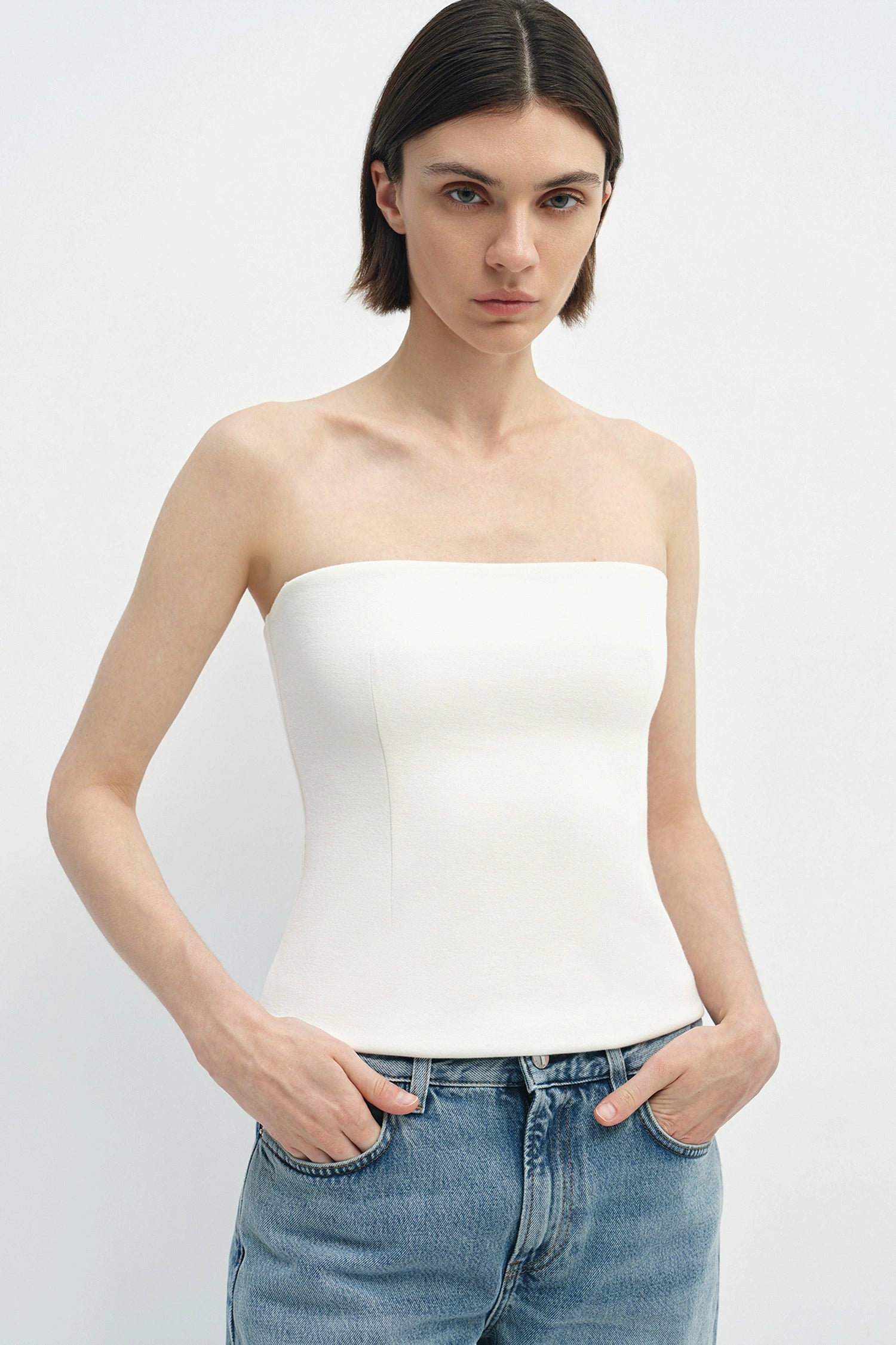 Sophie Rue Demi Top - Egret