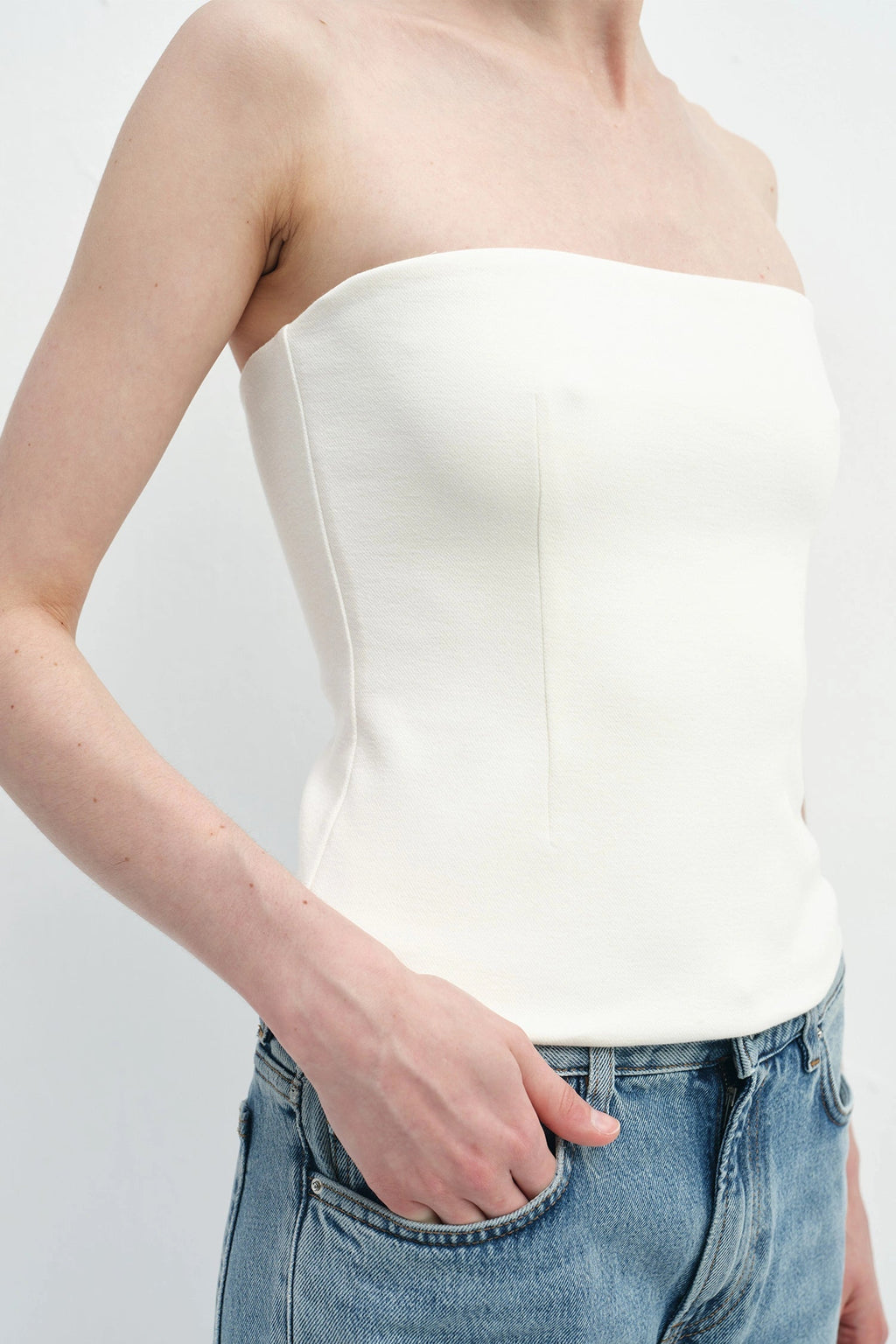 Sophie Rue Demi Top - Egret