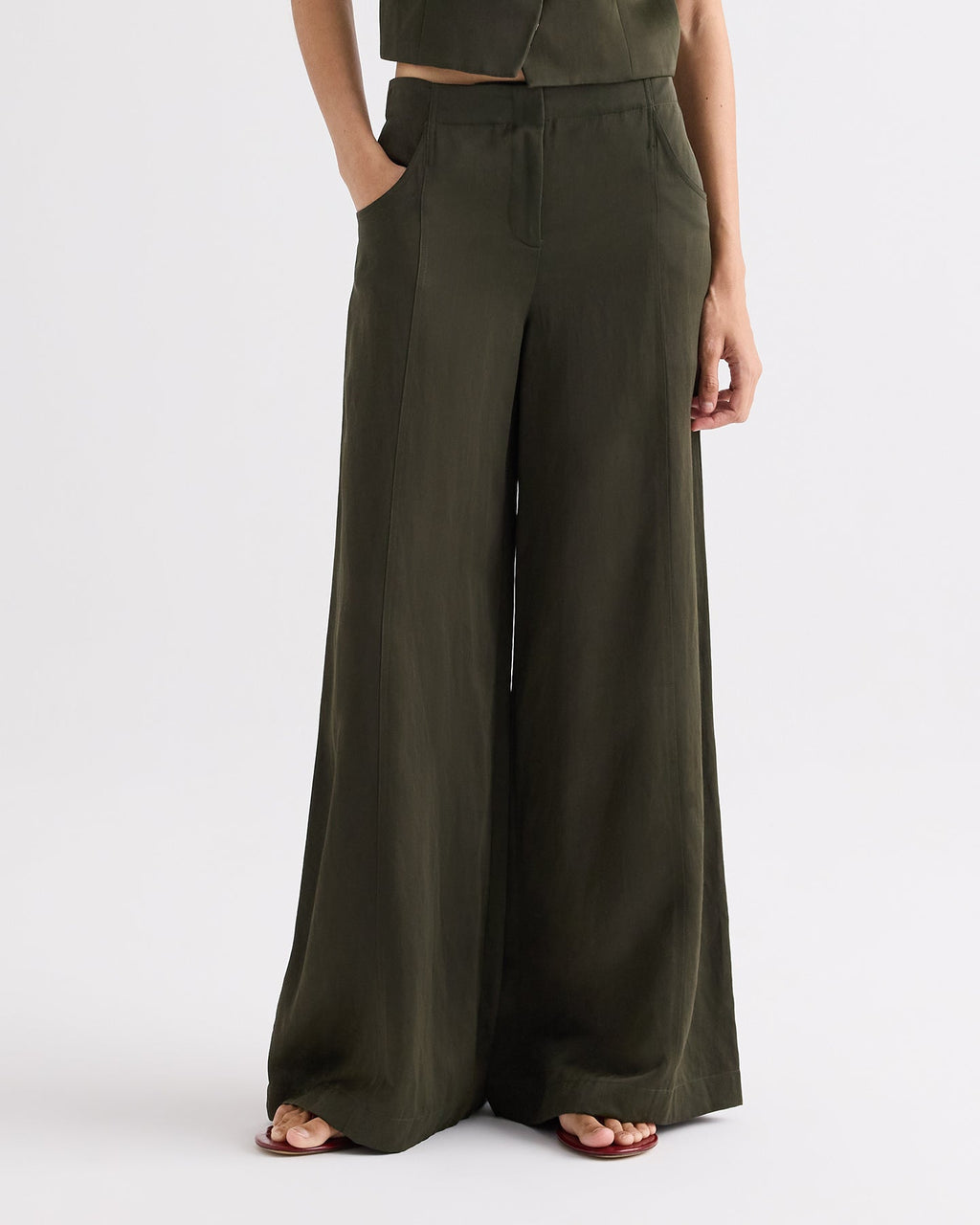 TWP Demie Pants - Rosin