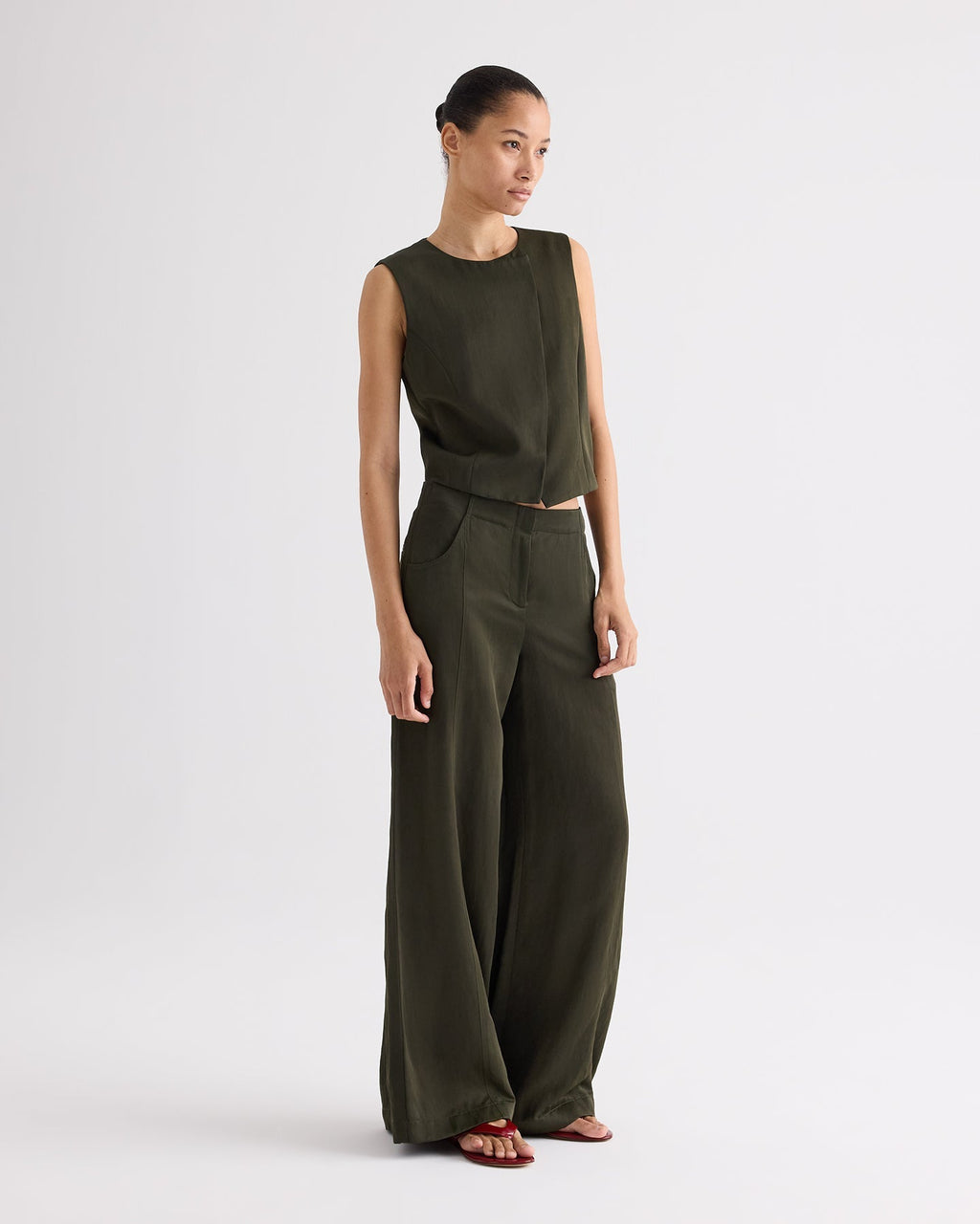 TWP Demie Pants - Rosin