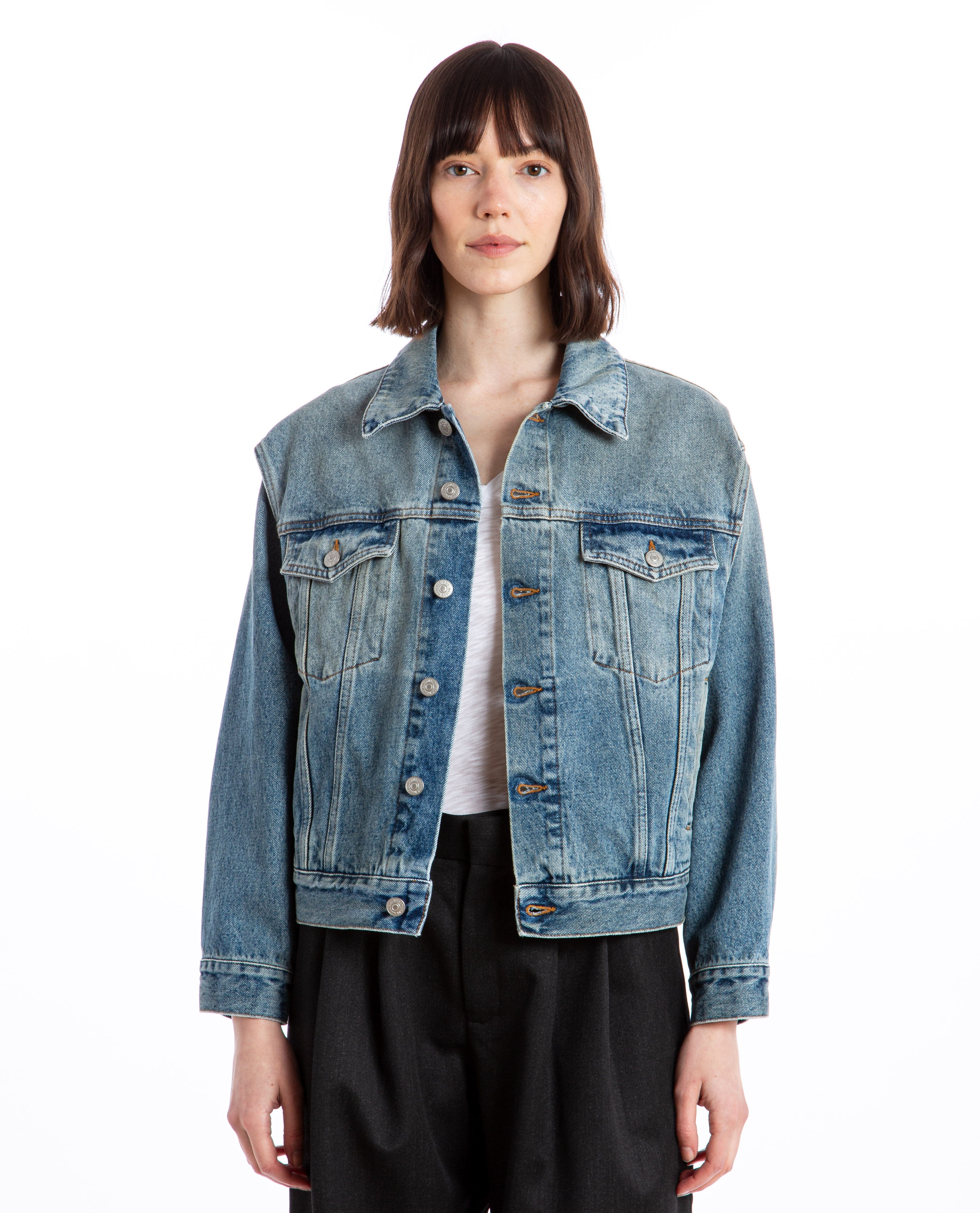 Maison Margiela Denim Sports Jacket - Medium Blue