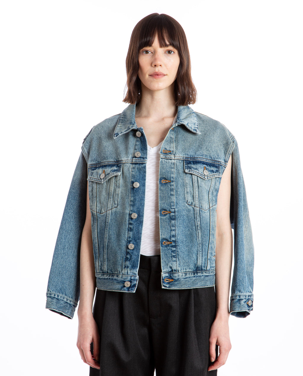 Maison Margiela Denim Sports Jacket - Medium Blue