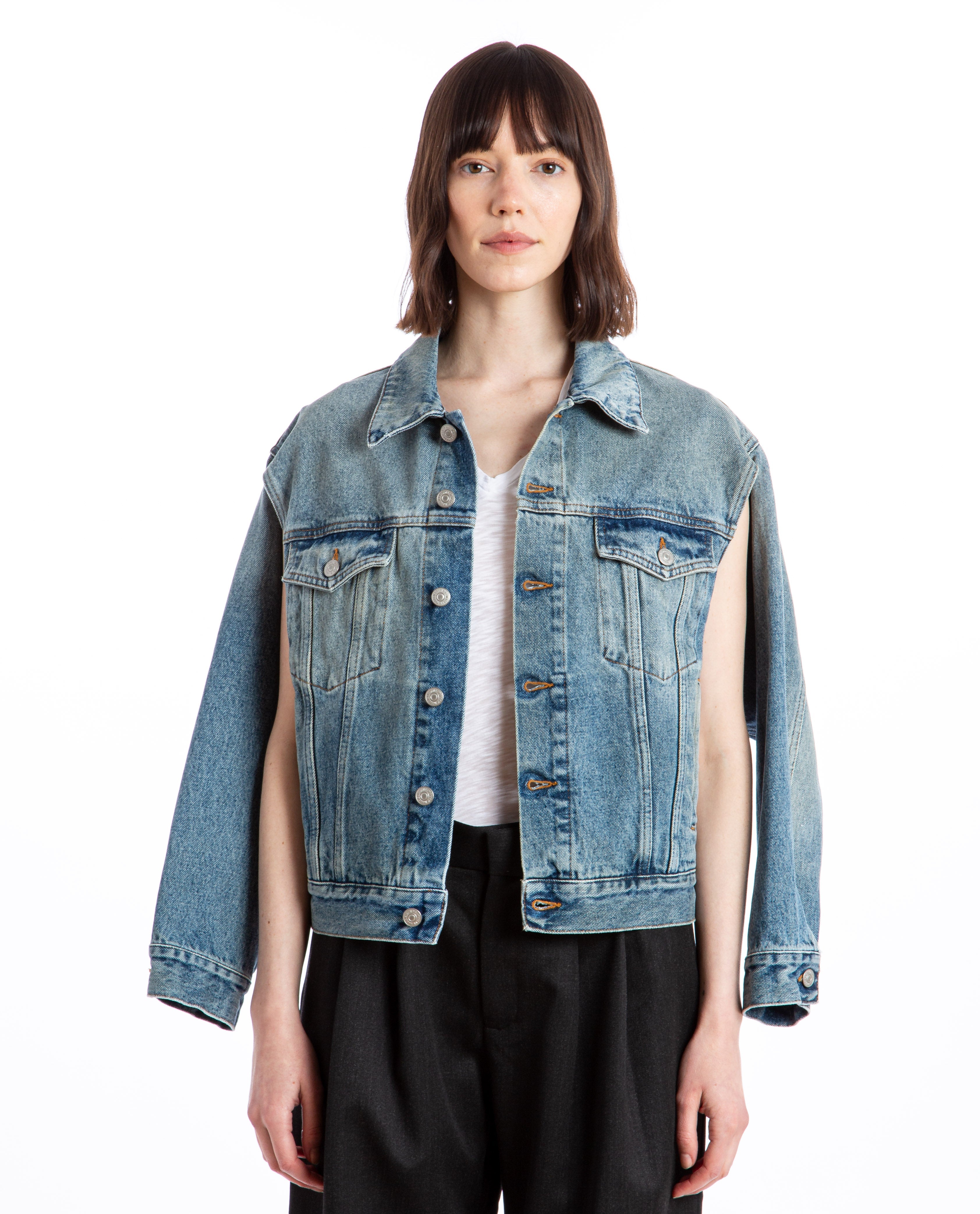 Maison Margiela Denim Sports Jacket - Medium Blue