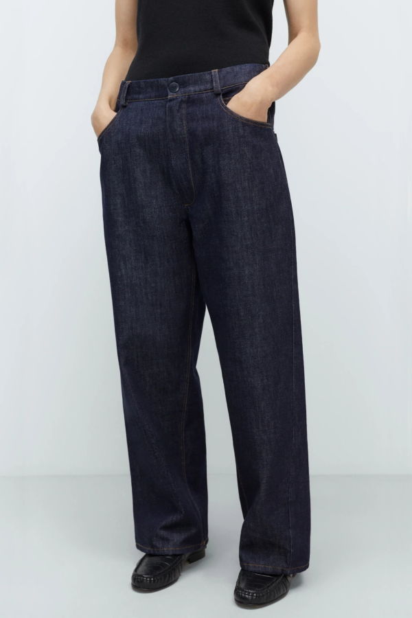 Cordera Denim Straight Pants