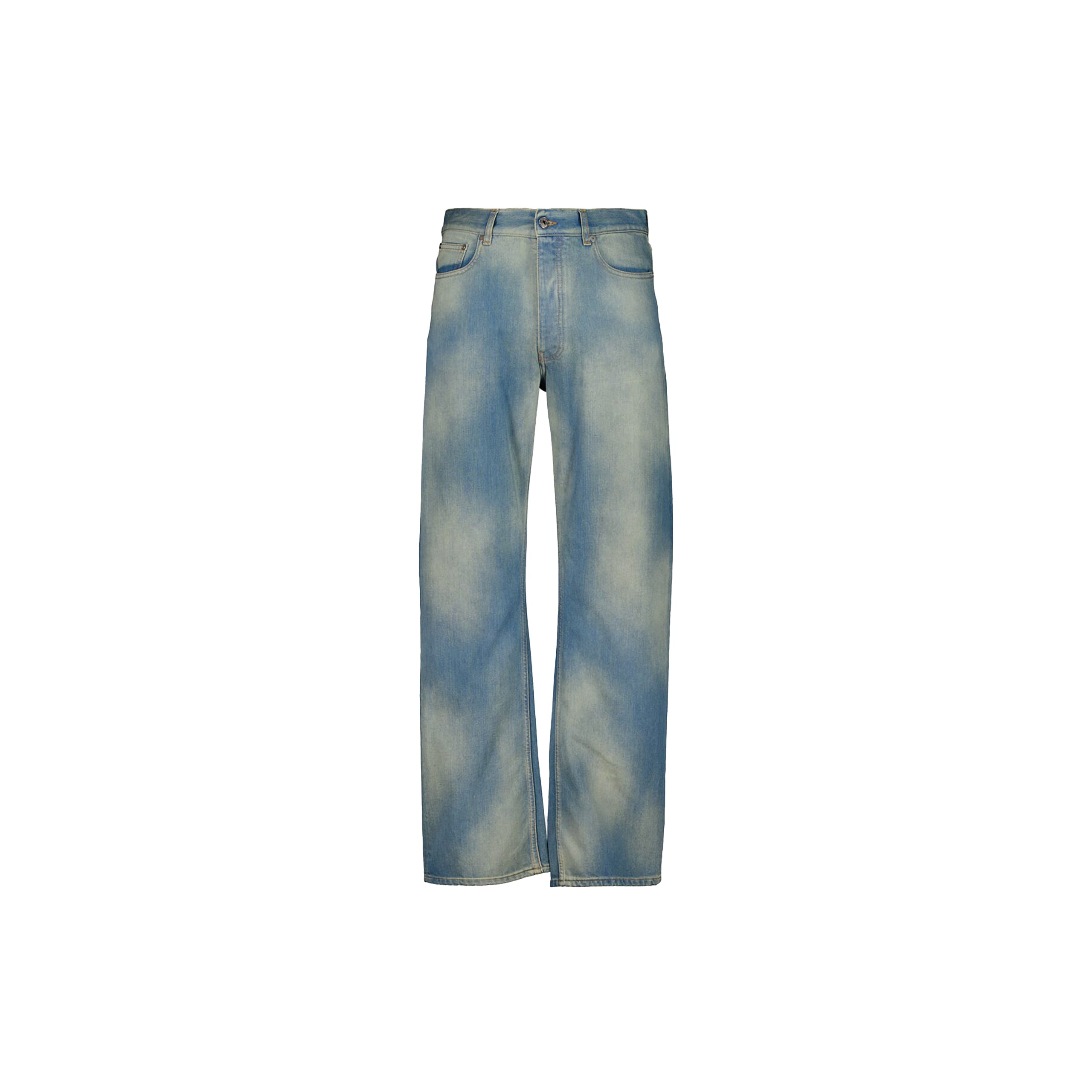 Off-White Diag Raw Patch 90s Skate Jeans - Dirty Blue