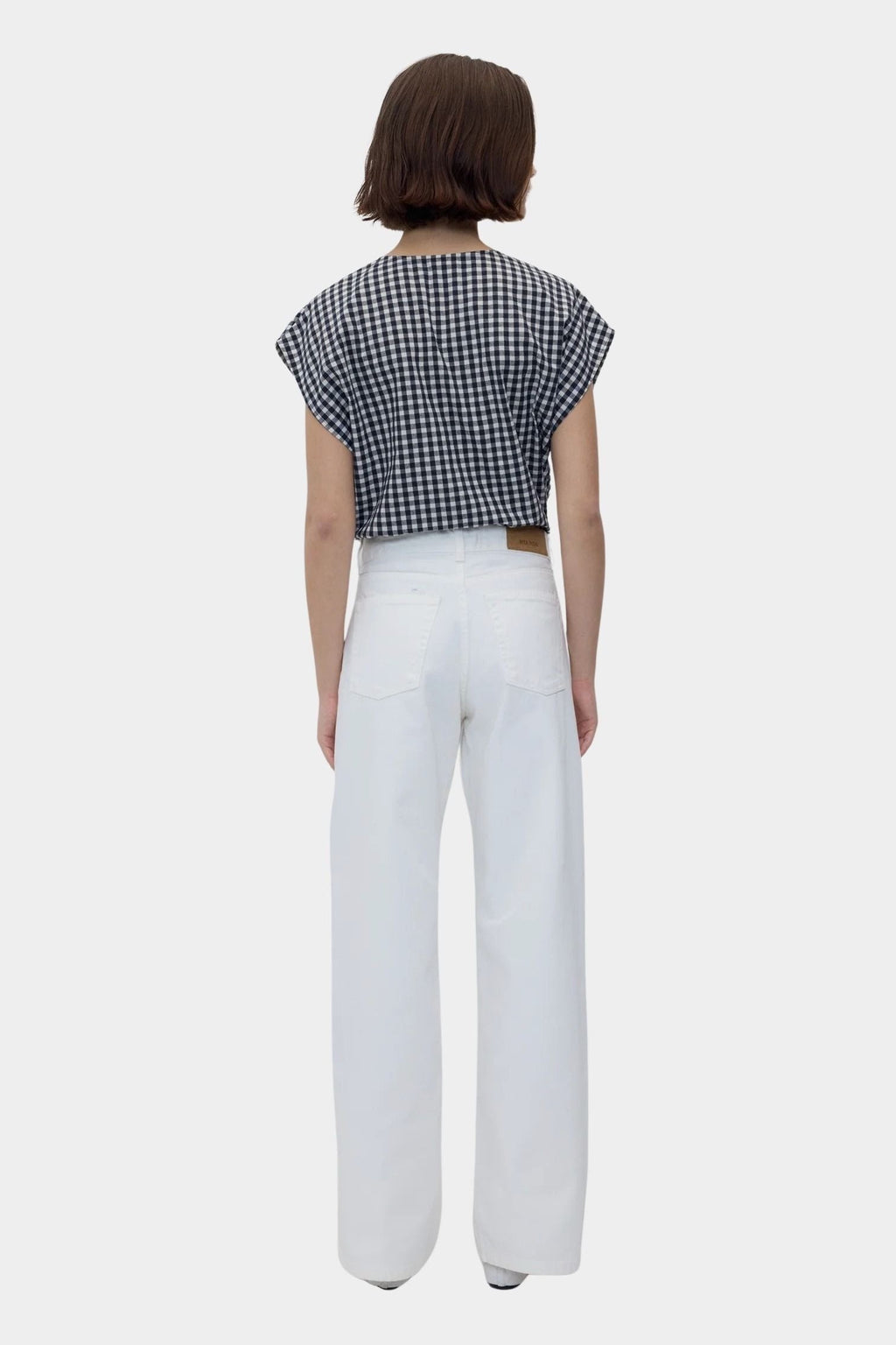 Rita Row Diana Top - Black Gingham