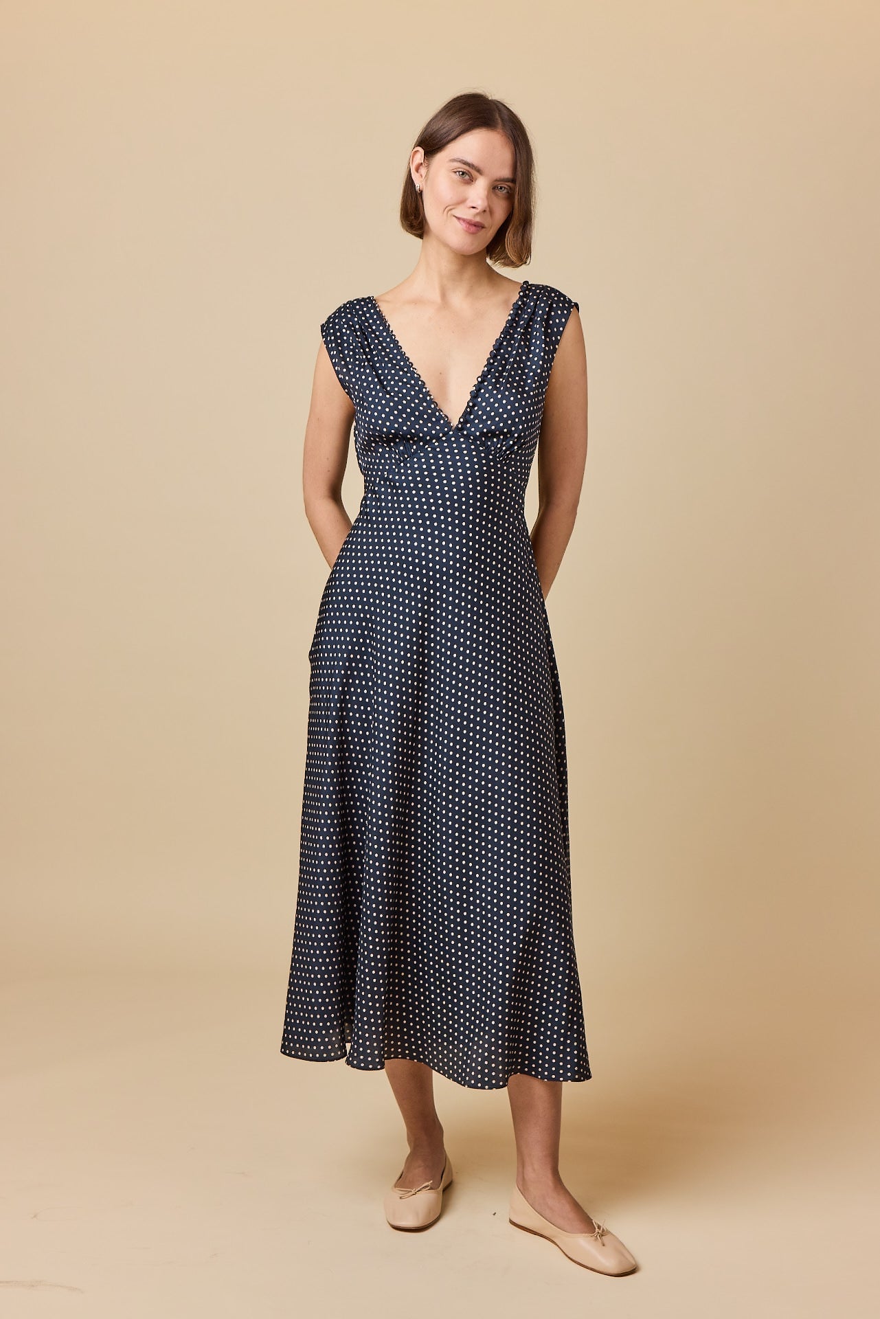 DÔEN Tahlia Dress - Hepburn Dot