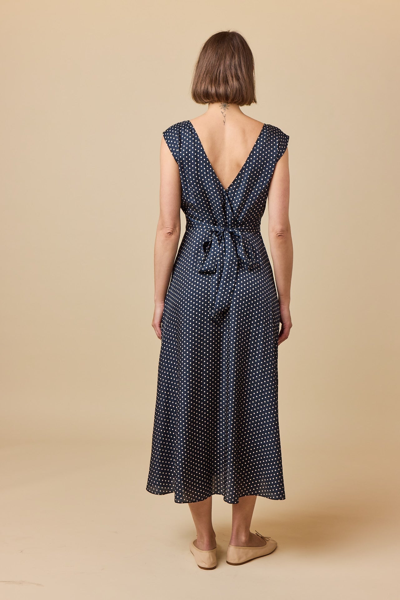 DÔEN Tahlia Dress - Hepburn Dot