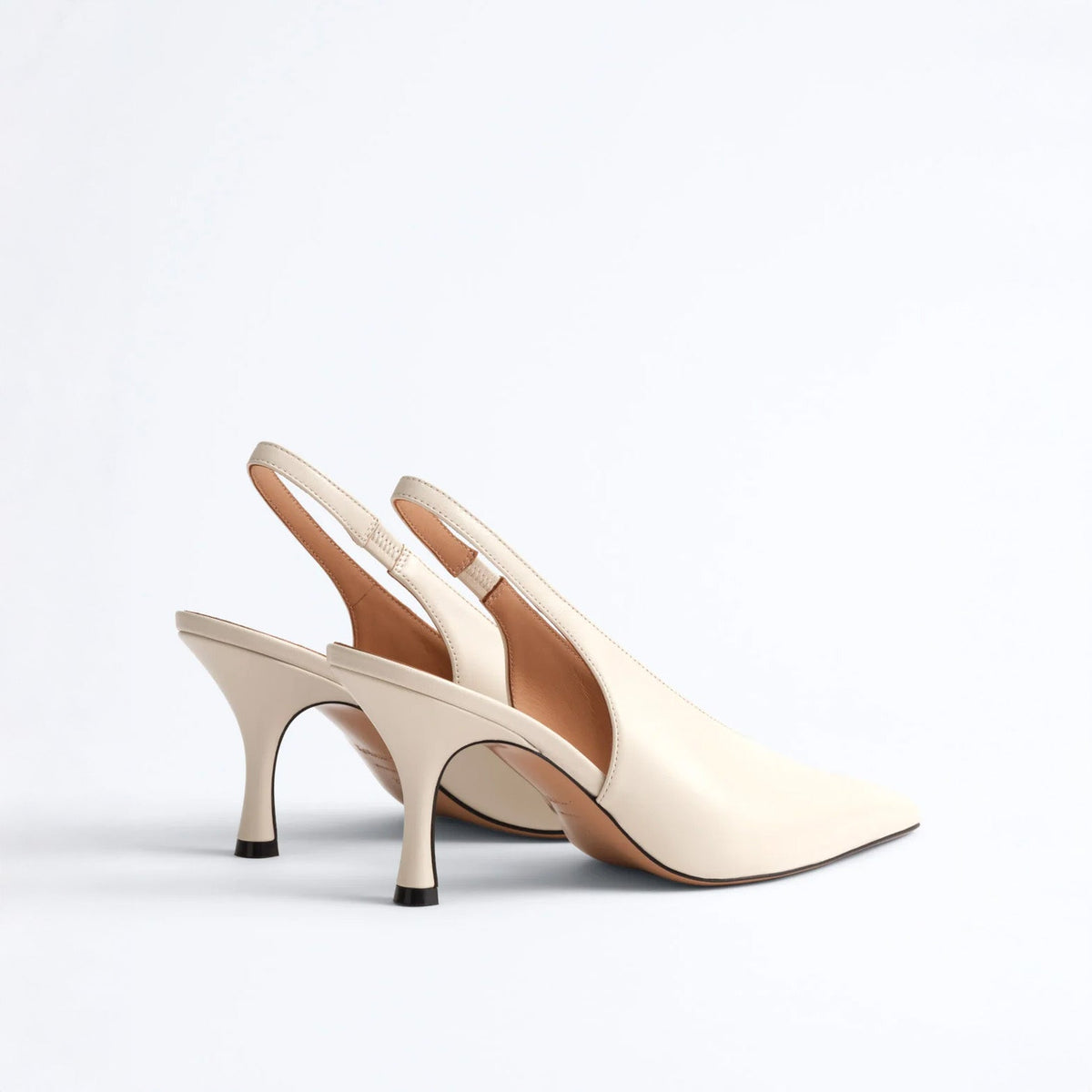 Kolane Dolly Slingbacks - Ivory