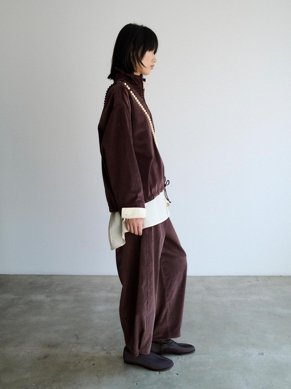 Rus Domu Pants - Dark Cherry
