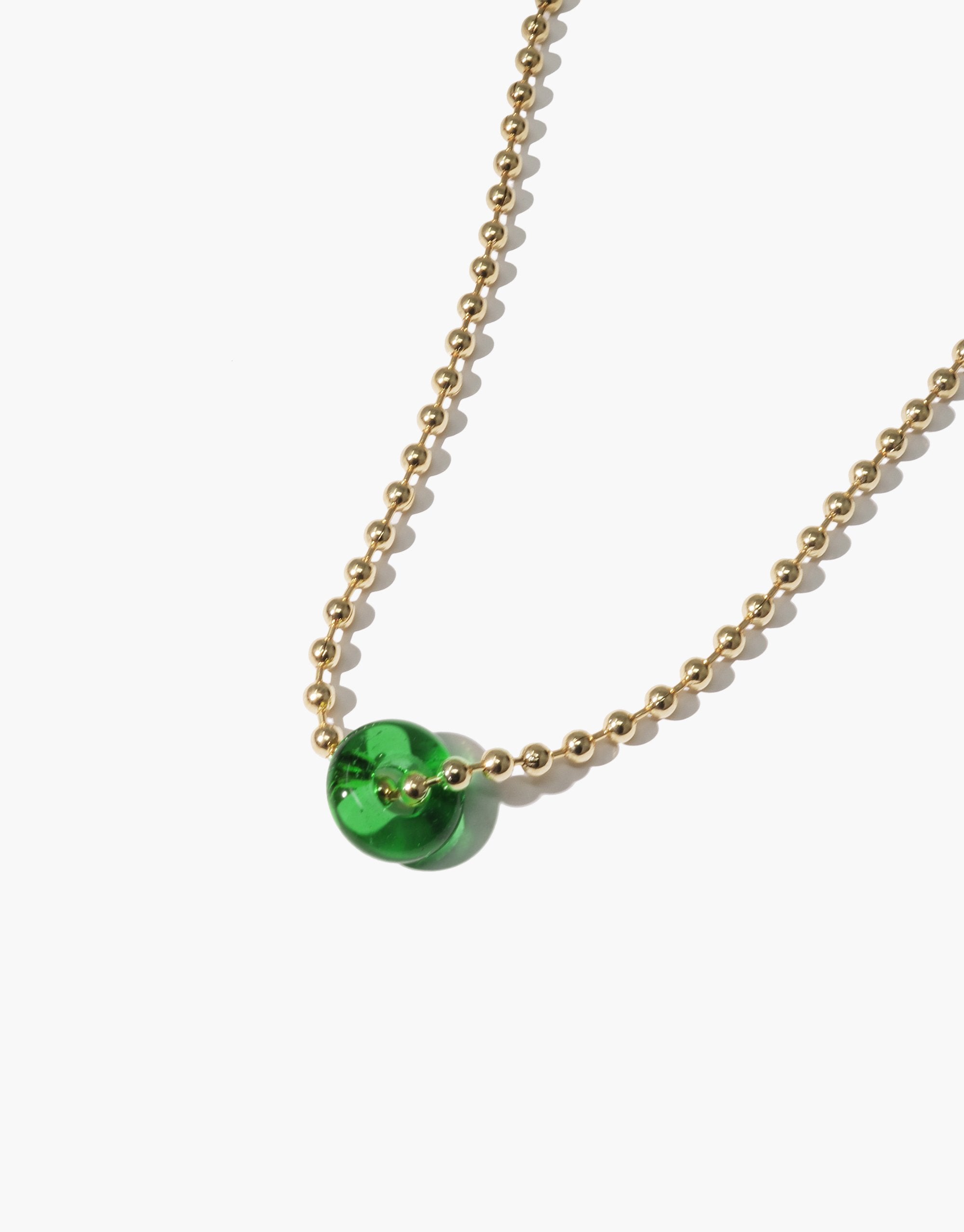 Cled Donut Ball Necklace