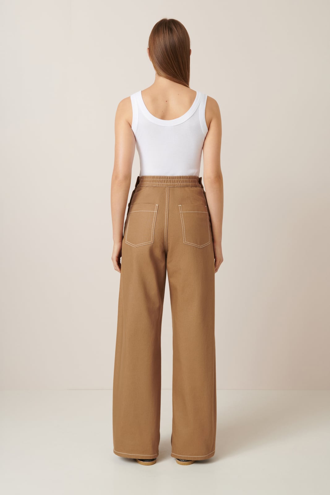 Kowtow Dungaree Jeans - Earth