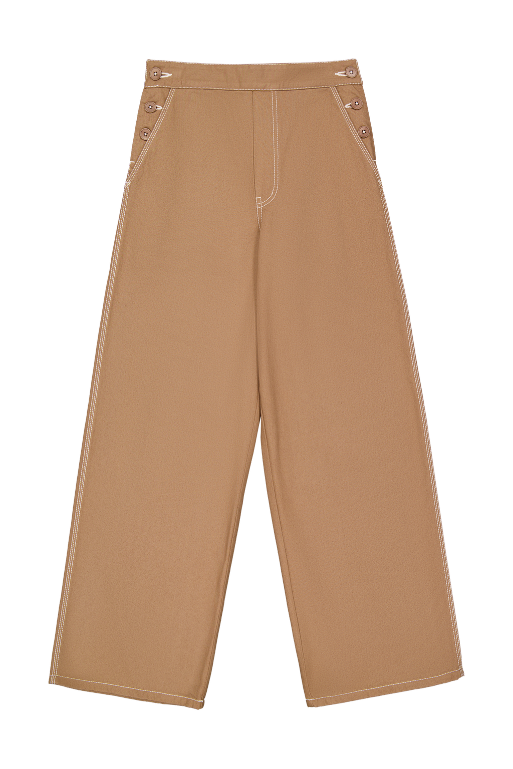 Kowtow Dungaree Jeans - Earth