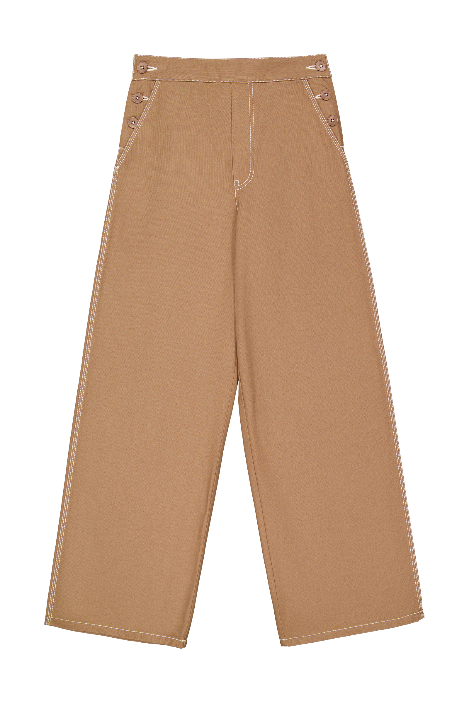 Kowtow Dungaree Jeans - Earth