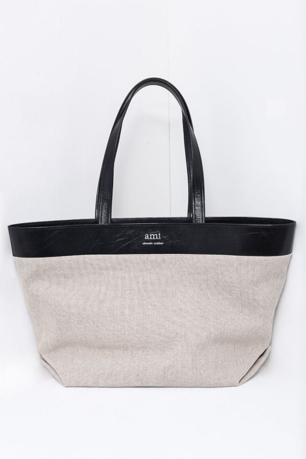 AMI EAST WEST AMI SHOPPING - NATURAL