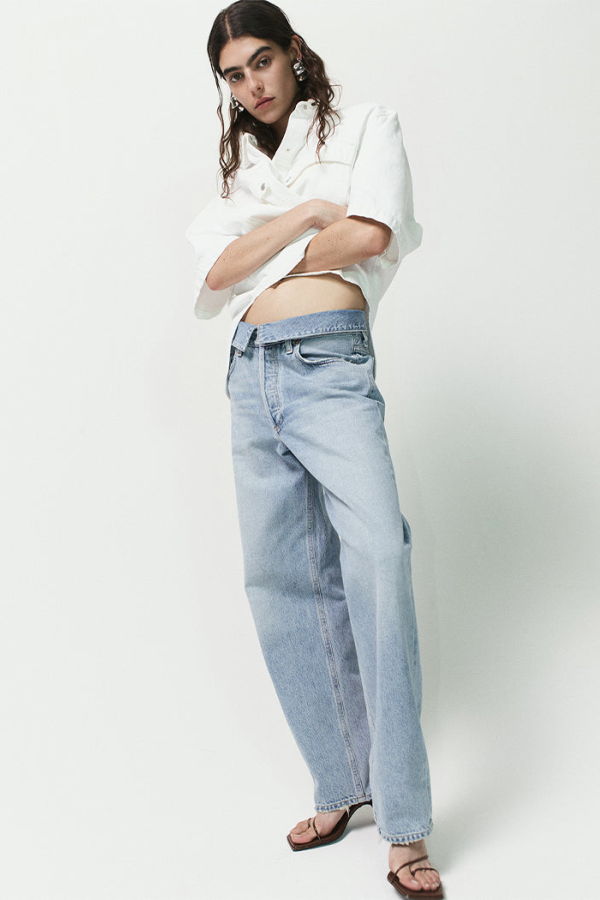 AGOLDE Echo Taper Jean - Syllable Pale Vintage Indigo