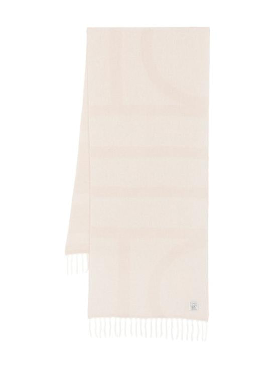 Totême Scarf - Ecru White