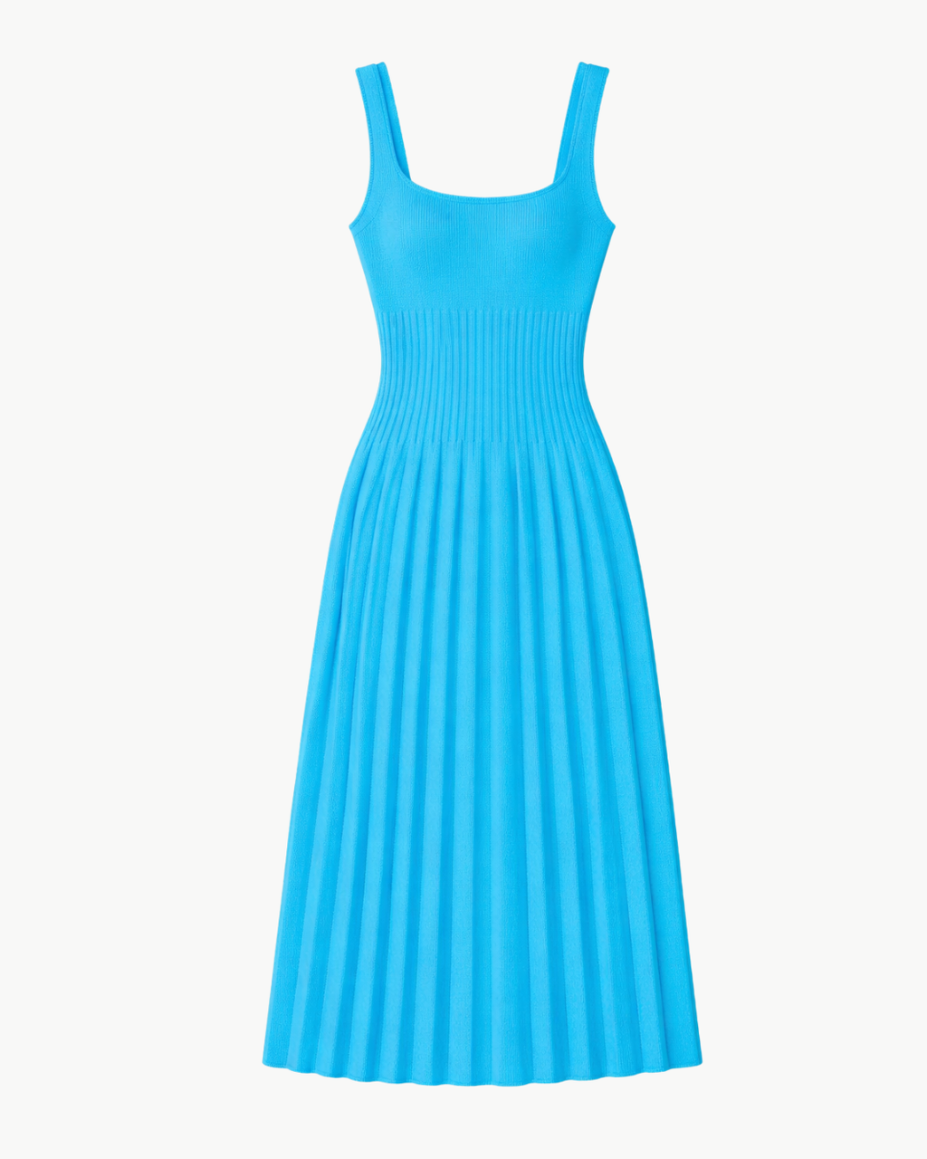 Staud Ellison Dress - Pool