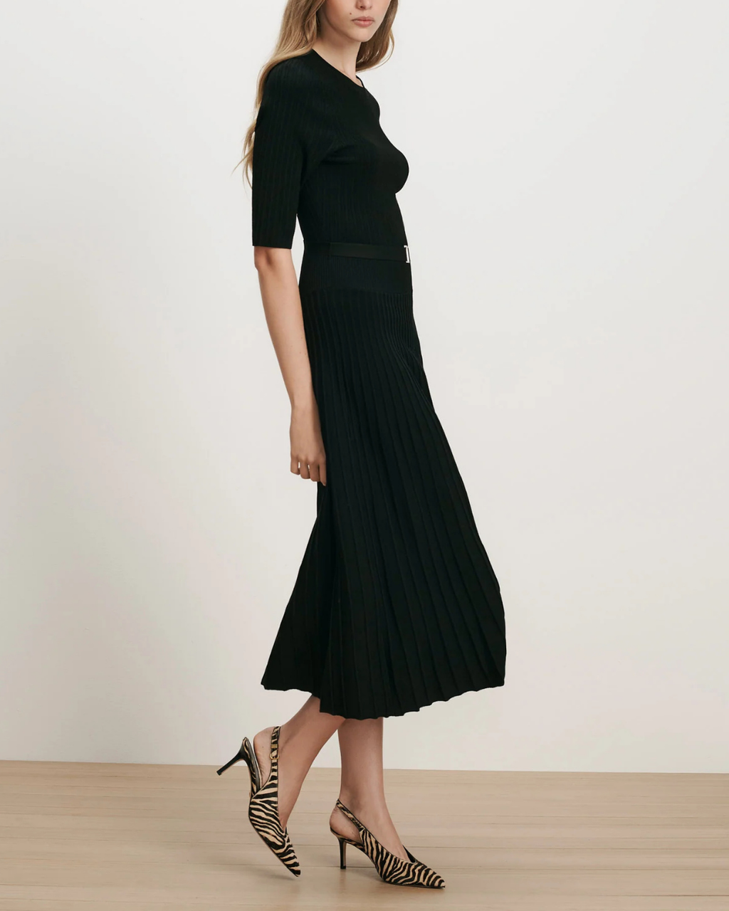 Veronica Beard Elthea Knit Dress - Black