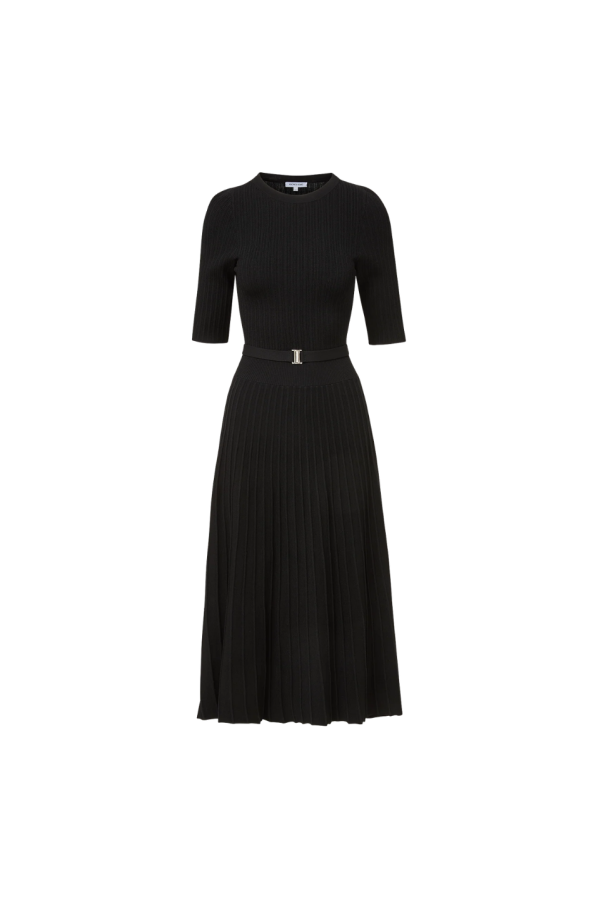 Veronica Beard Elthea Knit Dress - Black