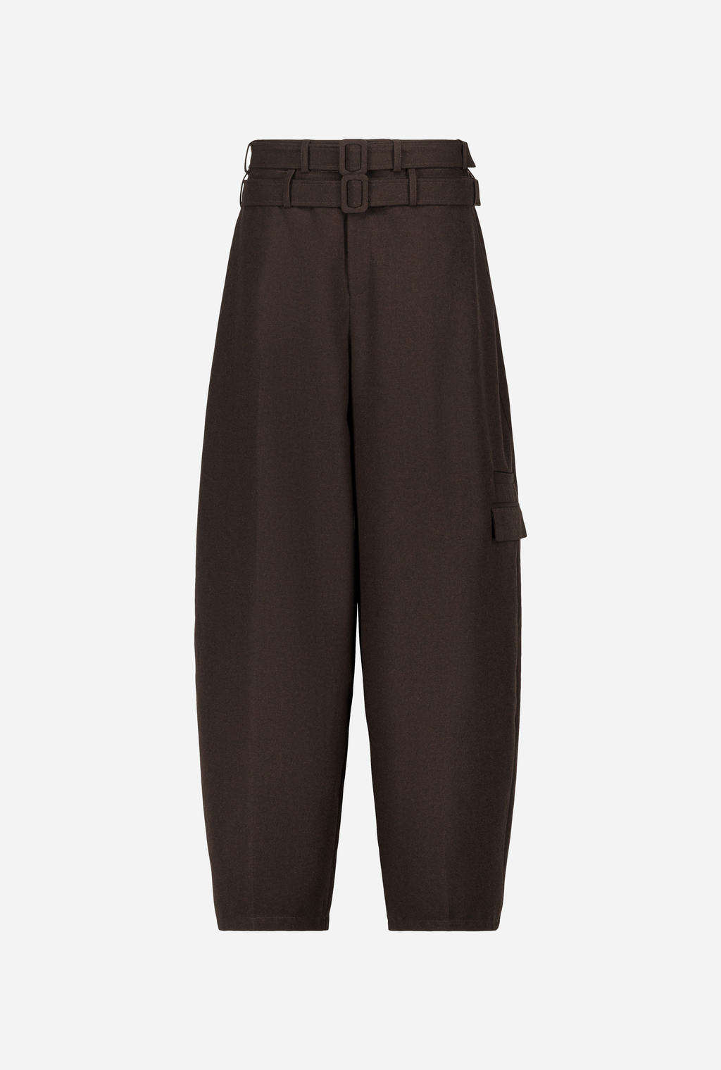 SAEMDI Ely Double Belted Trousers
