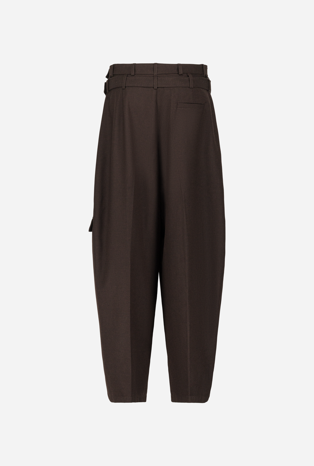 SAEMDI Ely Double Belted Trousers