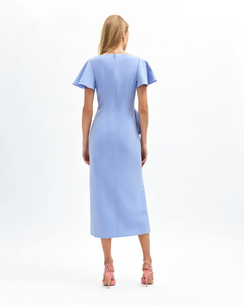 Atelier Delphine Emeline Dress - Cornflower Blue