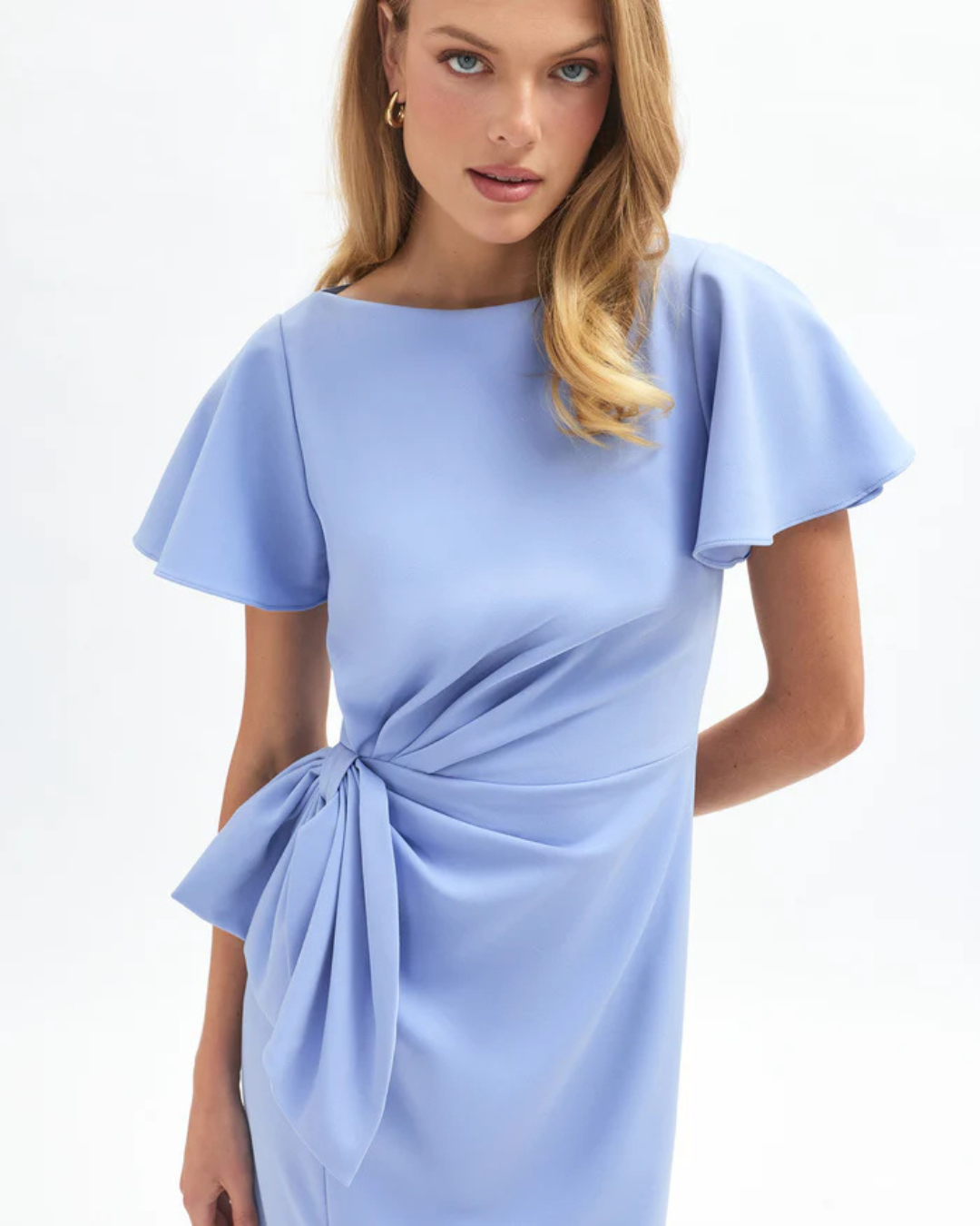 Atelier Delphine Emeline Dress - Cornflower Blue