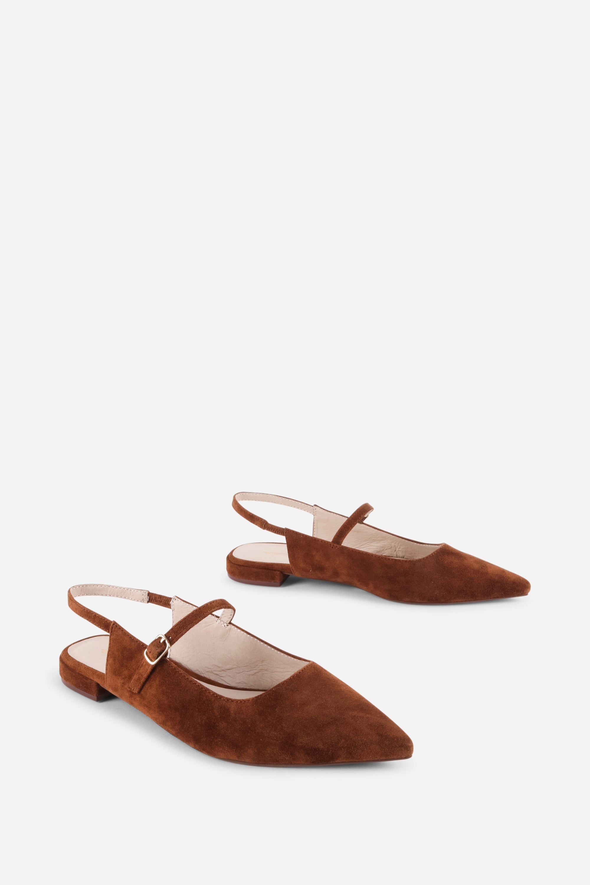 "INTENTIONALLY __________." Escape Slingback Flat