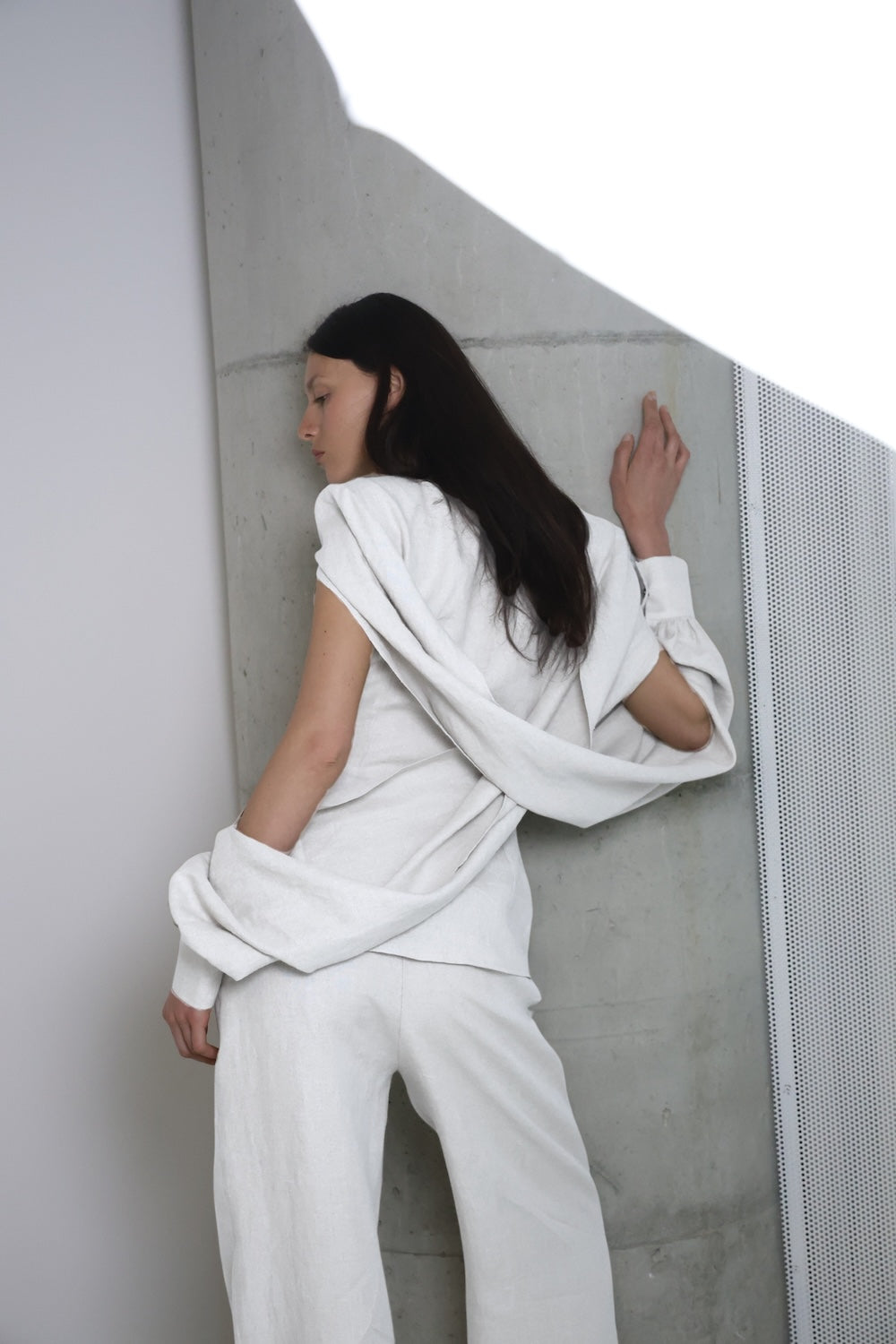 MAET Etem Linen Set - White