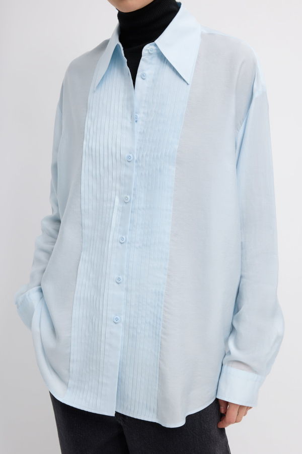 Easy Pintucked Shirt