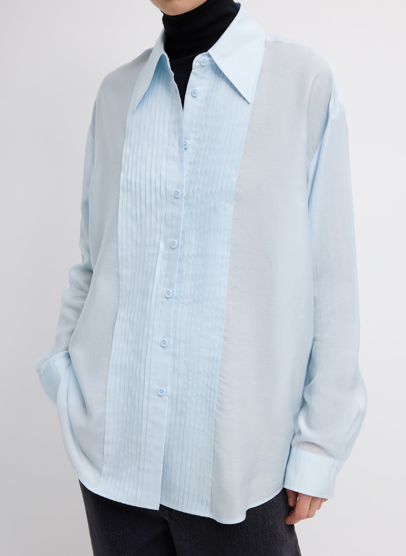 Easy Pintucked Shirt