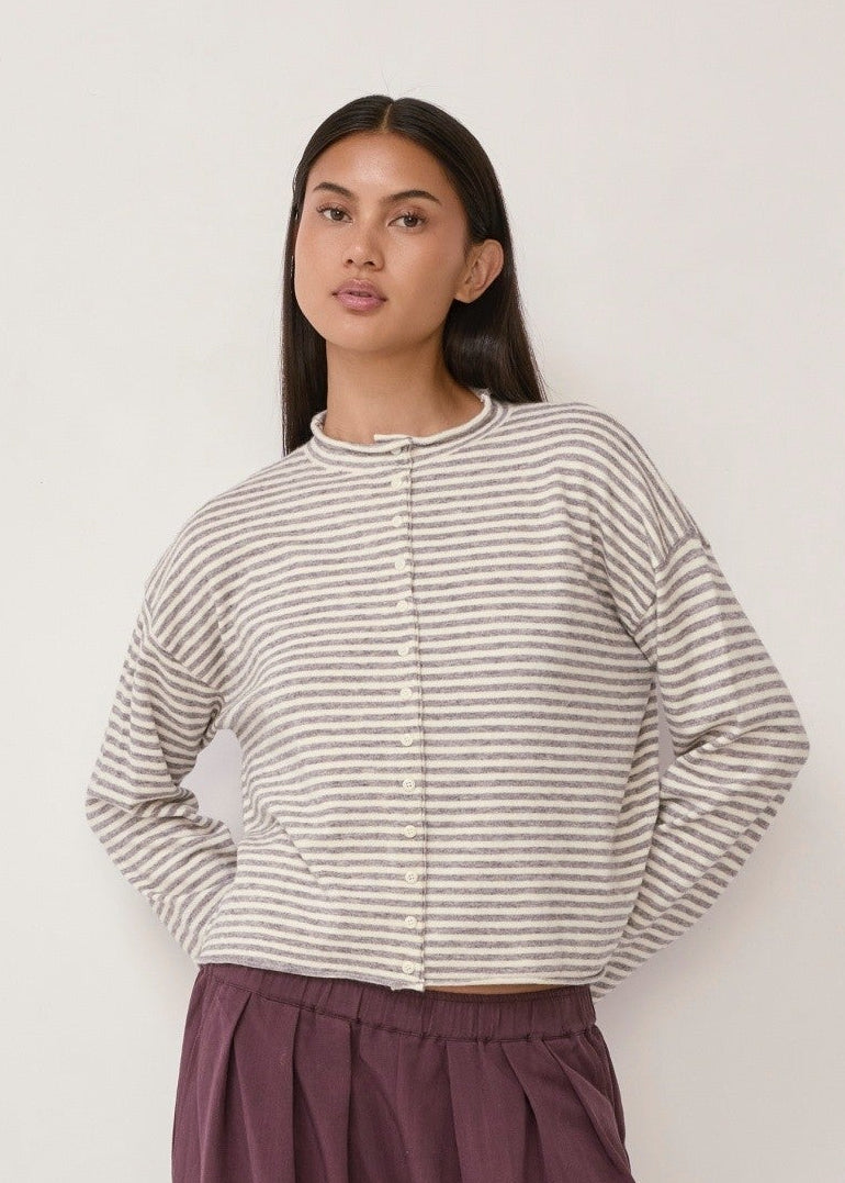 Mod Ref Elisa Striped Cardigan
