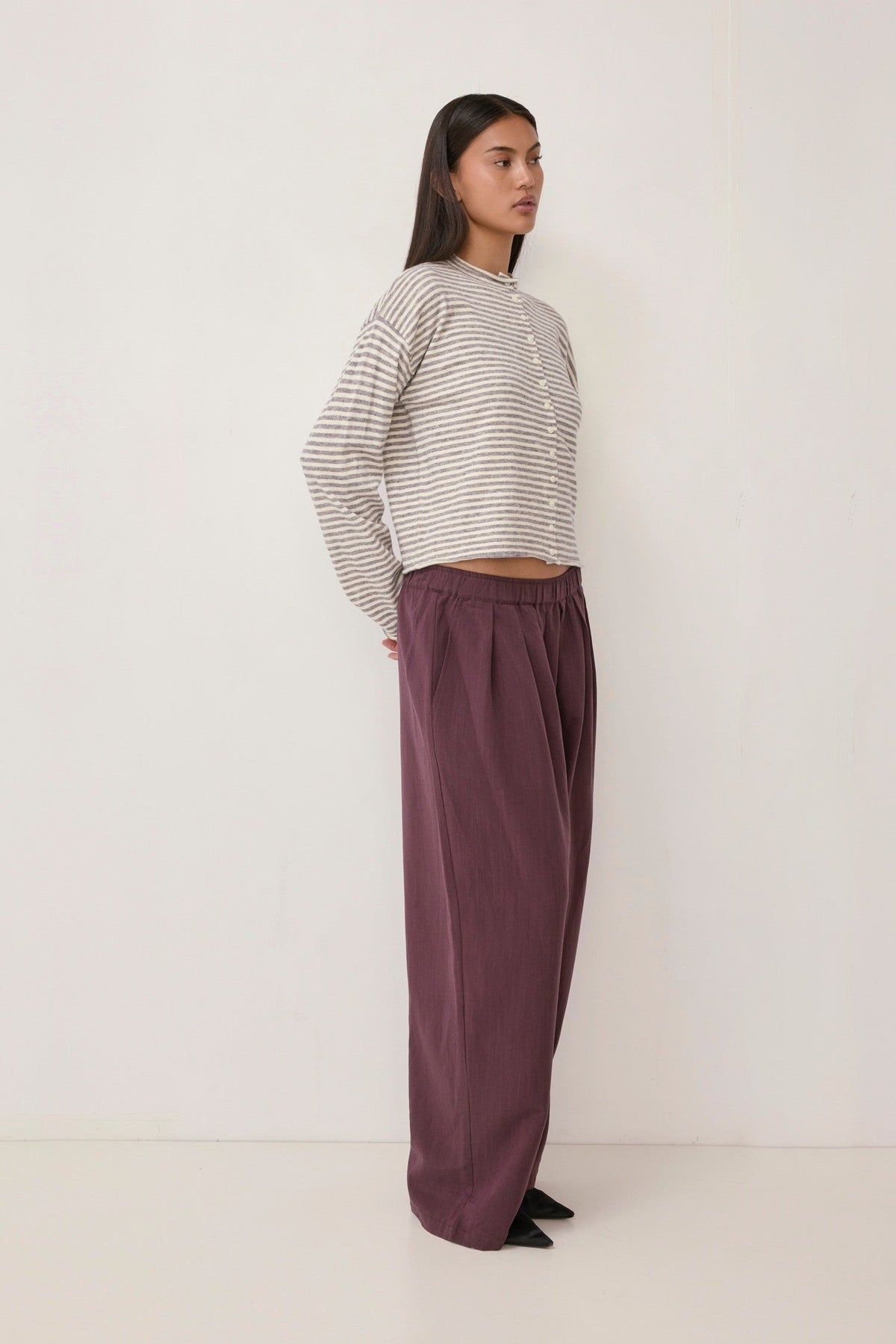 Mod Ref Elisa Striped Cardigan